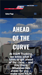 Mobile Screenshot of hmtrucking.com